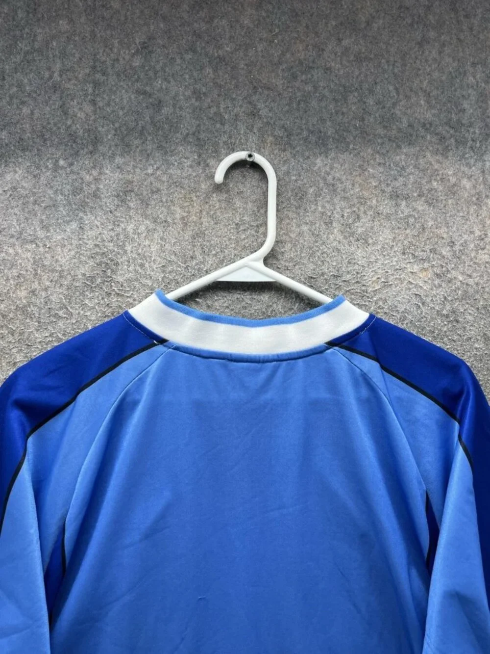 Vintage Adidas Jersey Mens Large Blue Soccer Jersey Top 90s Goalkeeping Shirt